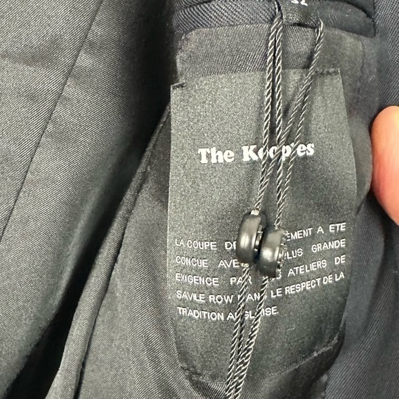 The Kooples Stretch Tuxedo Blazer Jacket - Picture 7 of 11